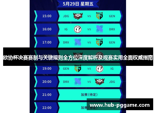 欧协杯决赛赛制与关键规则全方位深度解析及观赛实用全面权威指南